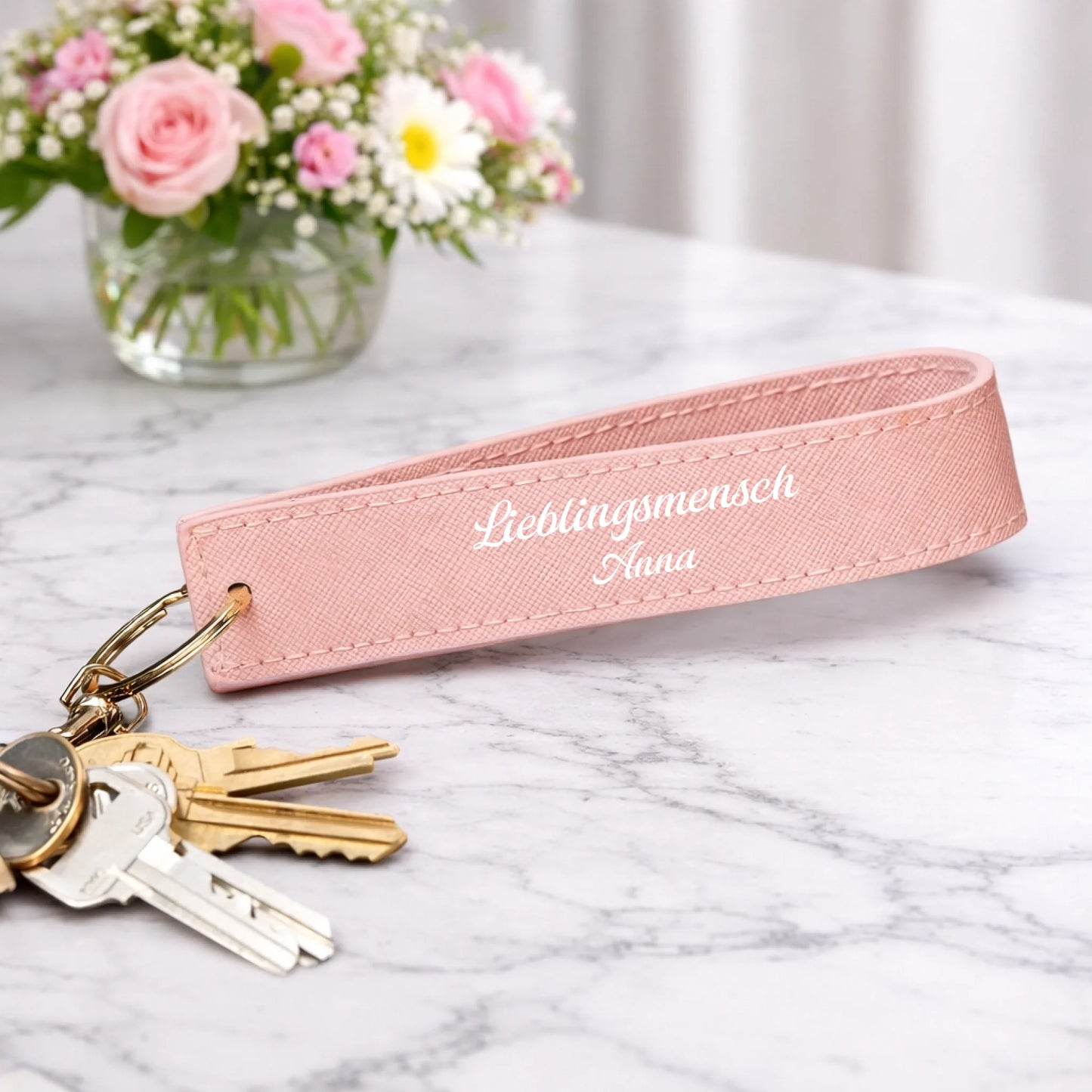 FamilySurprise-Schlüsselanhänger-rose