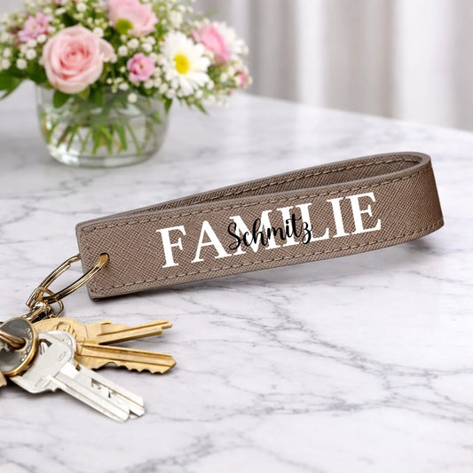 FamilySurprise-Schlüsselanhänger-taupe