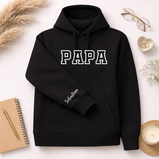 FamilySurprise-Hoodie-schwarz-ärmel