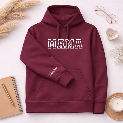 FamilySurprise-Hoodie-bordeuax-ärmel