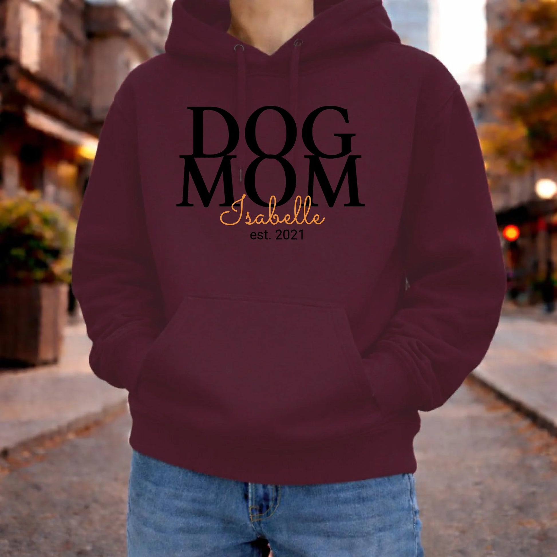 FamilySurprise-Hoodie-burgundy