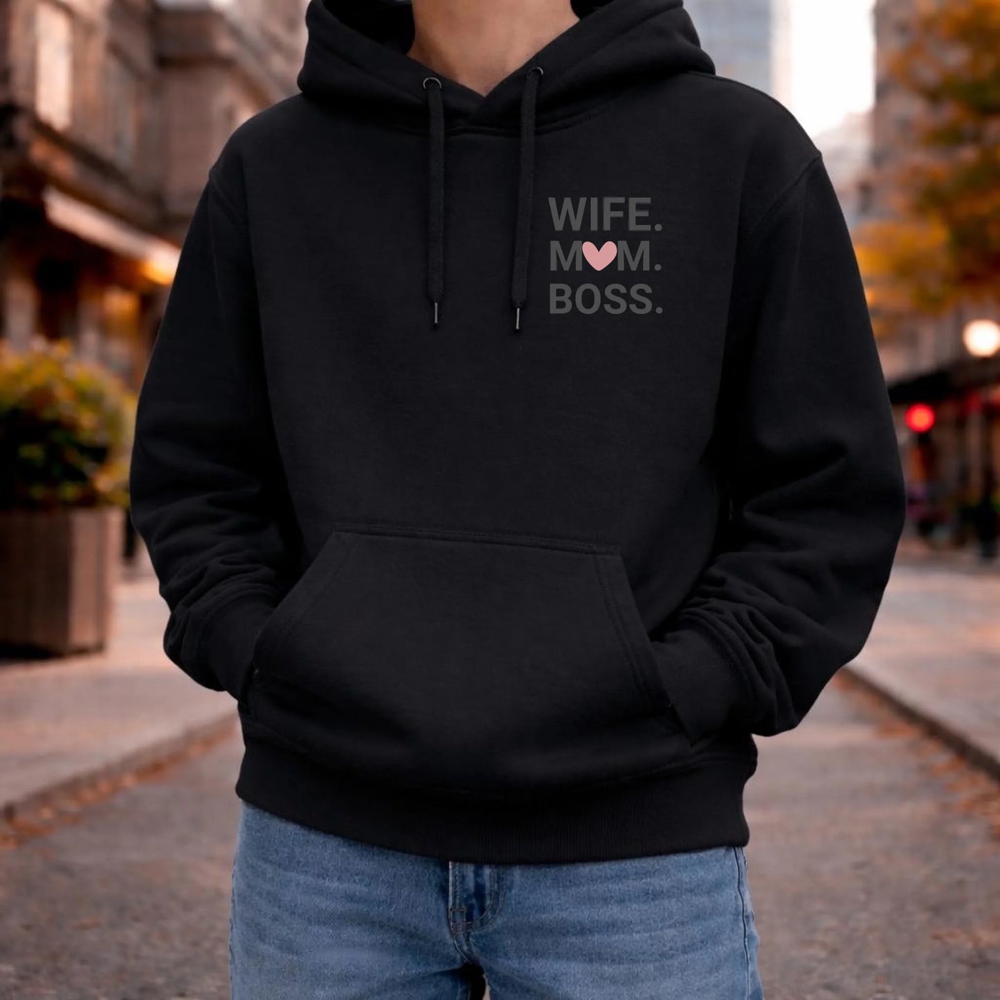 FamilySurprise-Hoodie-schwarz