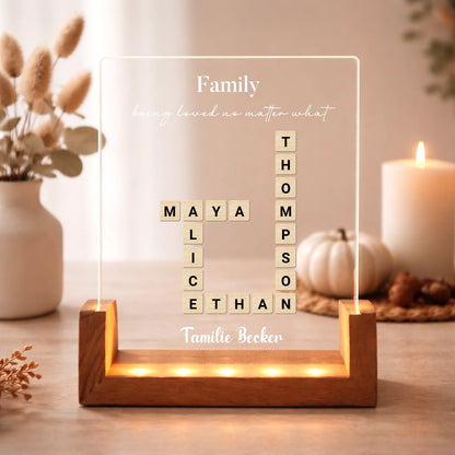 FamilySurprise LED Aufsteller Eckig 2