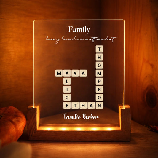 FamilySurprise LED Aufsteller Eckig 1