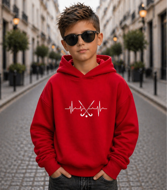 FamilySurprise-Kinder-Hoodie-vorne-junge-rot