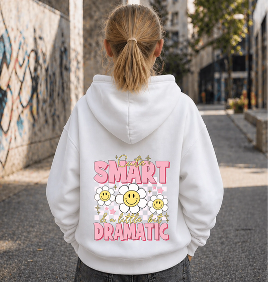 FamilySurprise-Kinderhoodie- mädchen-hinten-weiss