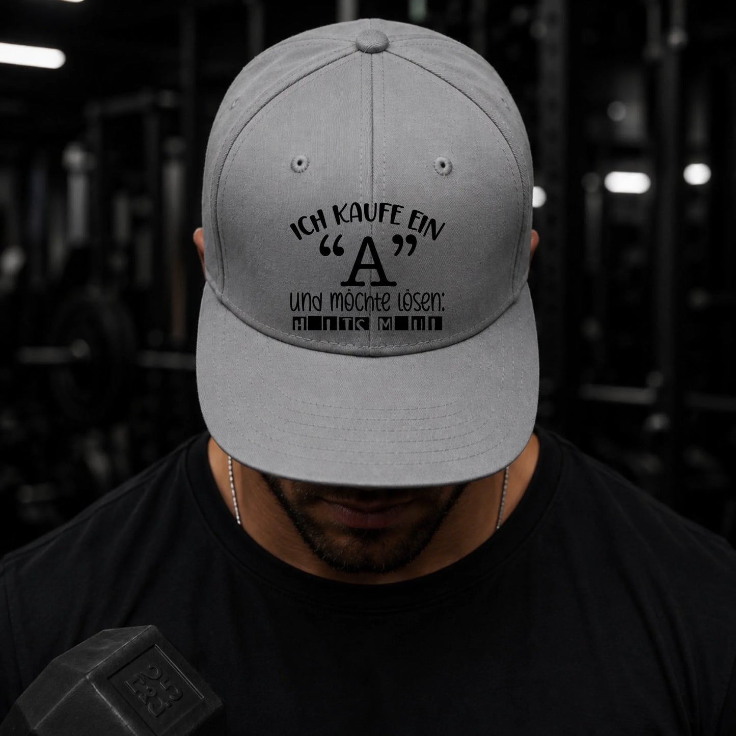 FamilySurprise-snapback-cap-hellgrau