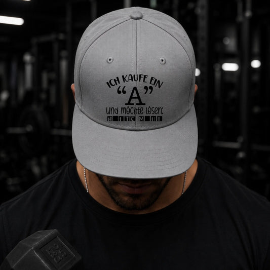 FamilySurprise-snapback-cap-hellgrau