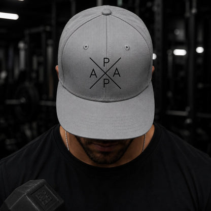 FamilySurprise-snapback-cap-hellgrau