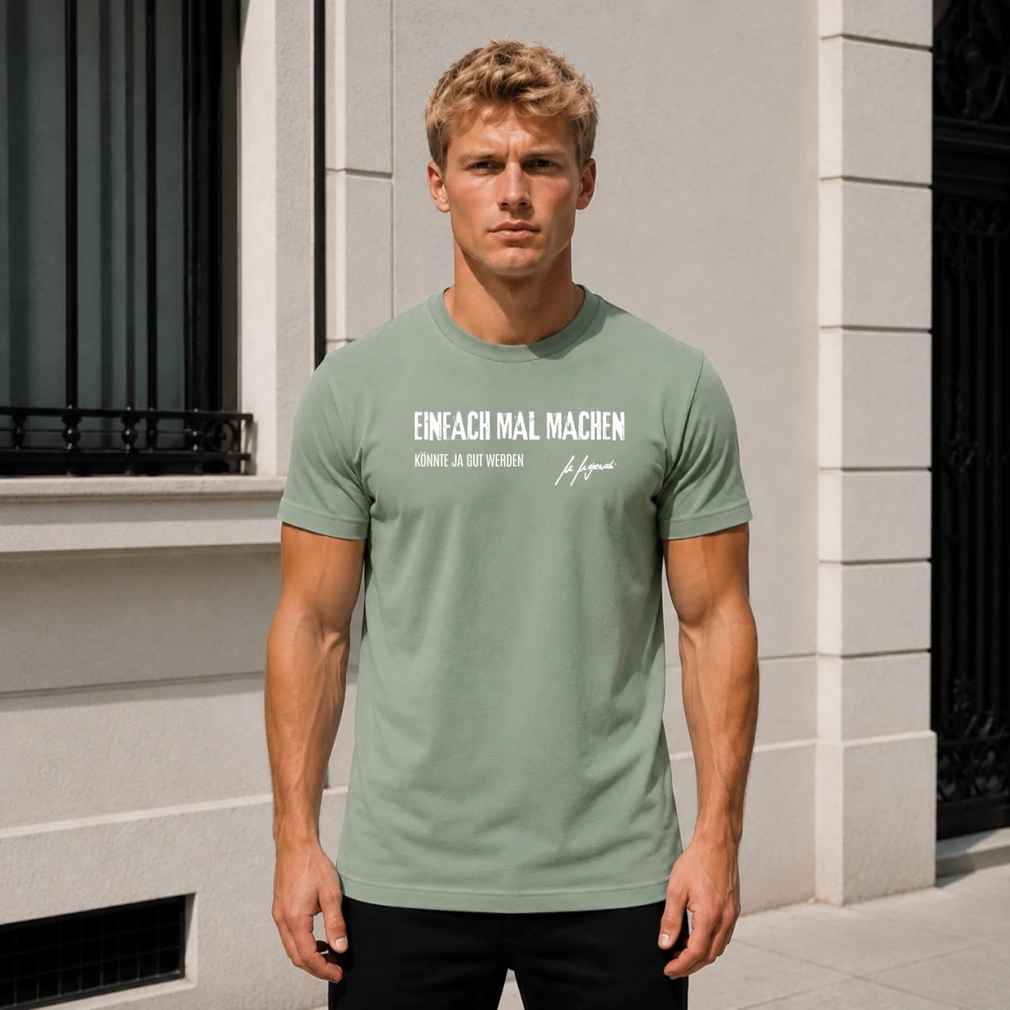 FamilySurprise-T-shirt-normal-grün