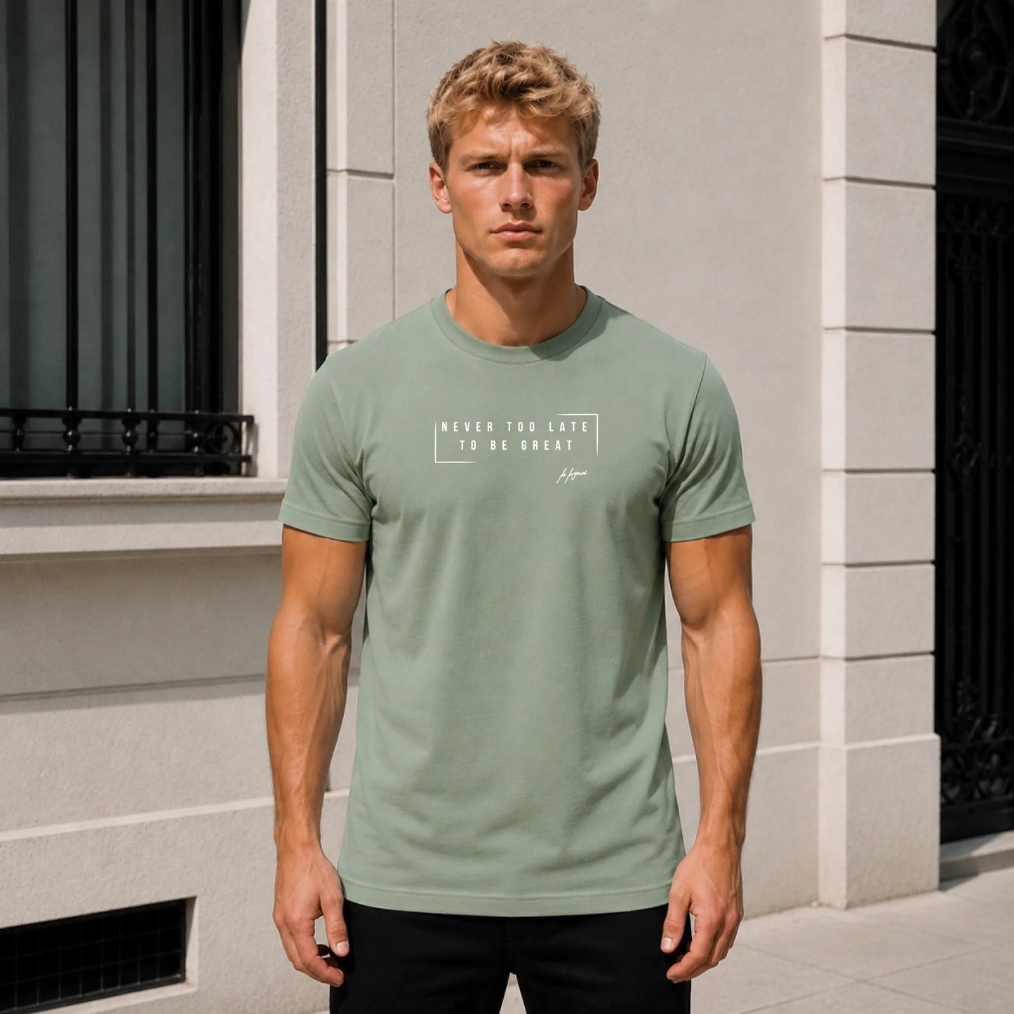 FamilySurprise-T-shirt-normal-grün