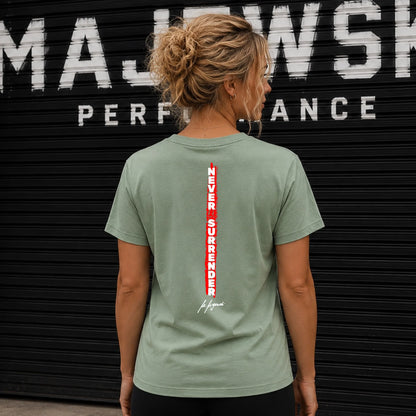 FamilySurprise-T-shirt-normal-hinten-grün