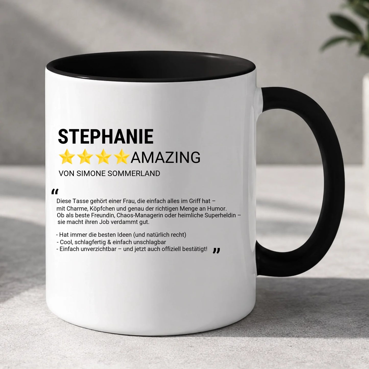 FamilySurprise-Tasse-schwarz