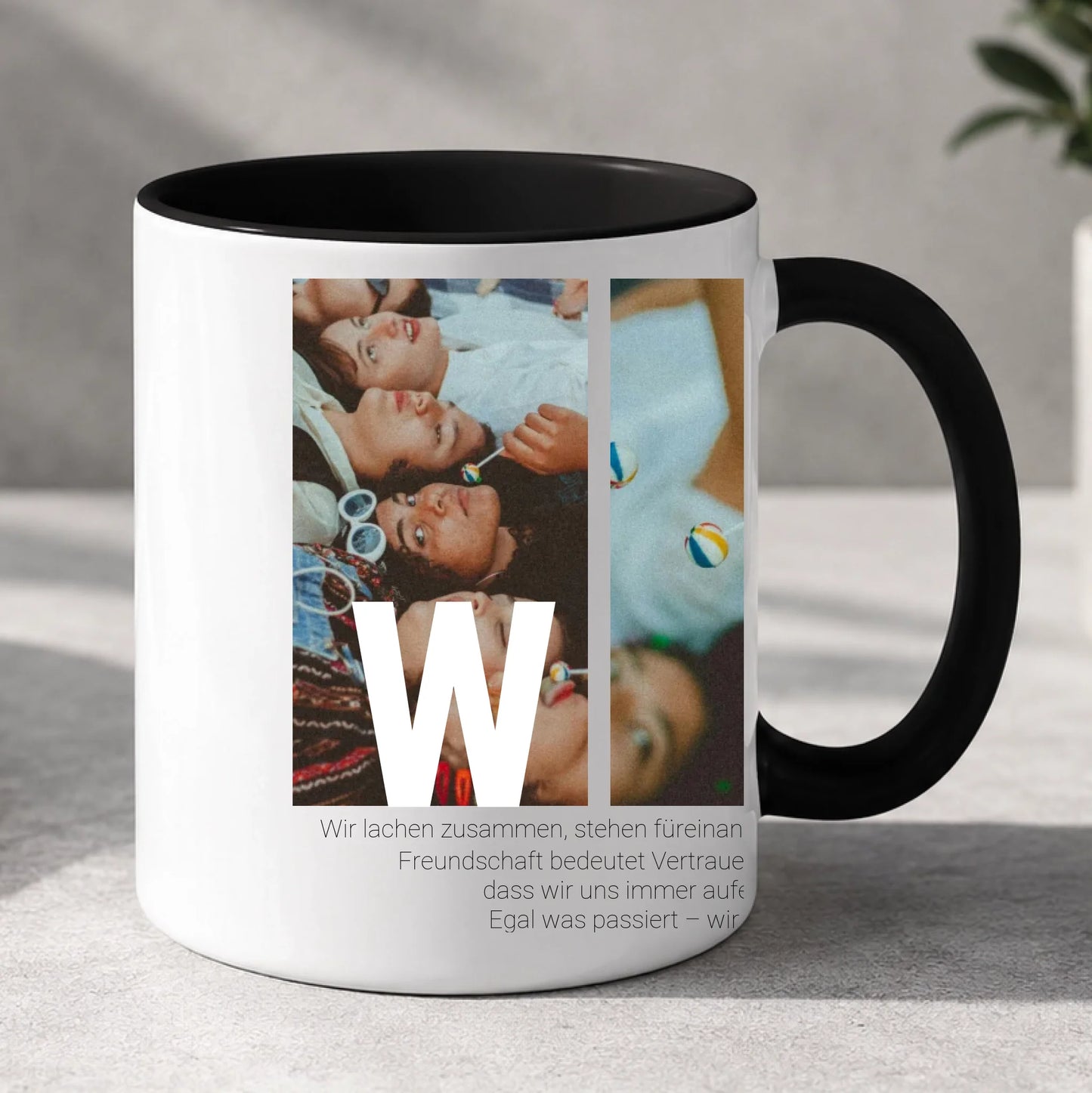 FamilySurprise-Tasse-schwarz