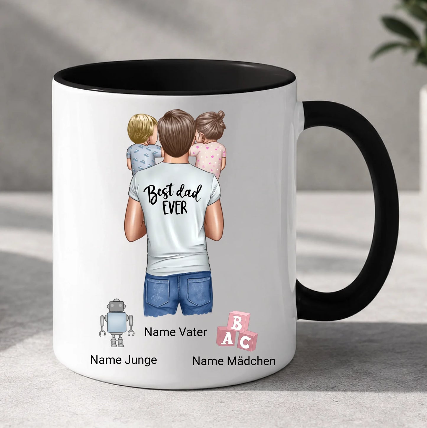 FamilySurprise-Tasse-schwarz