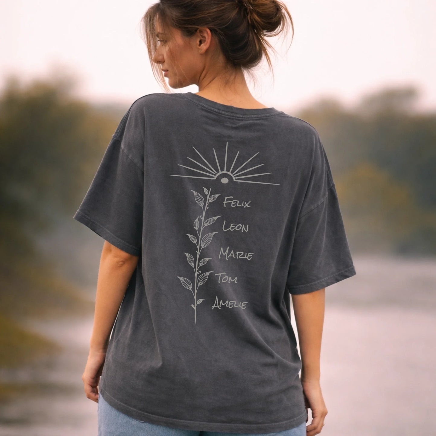 FamilySurprise-oversizeshirt-grau