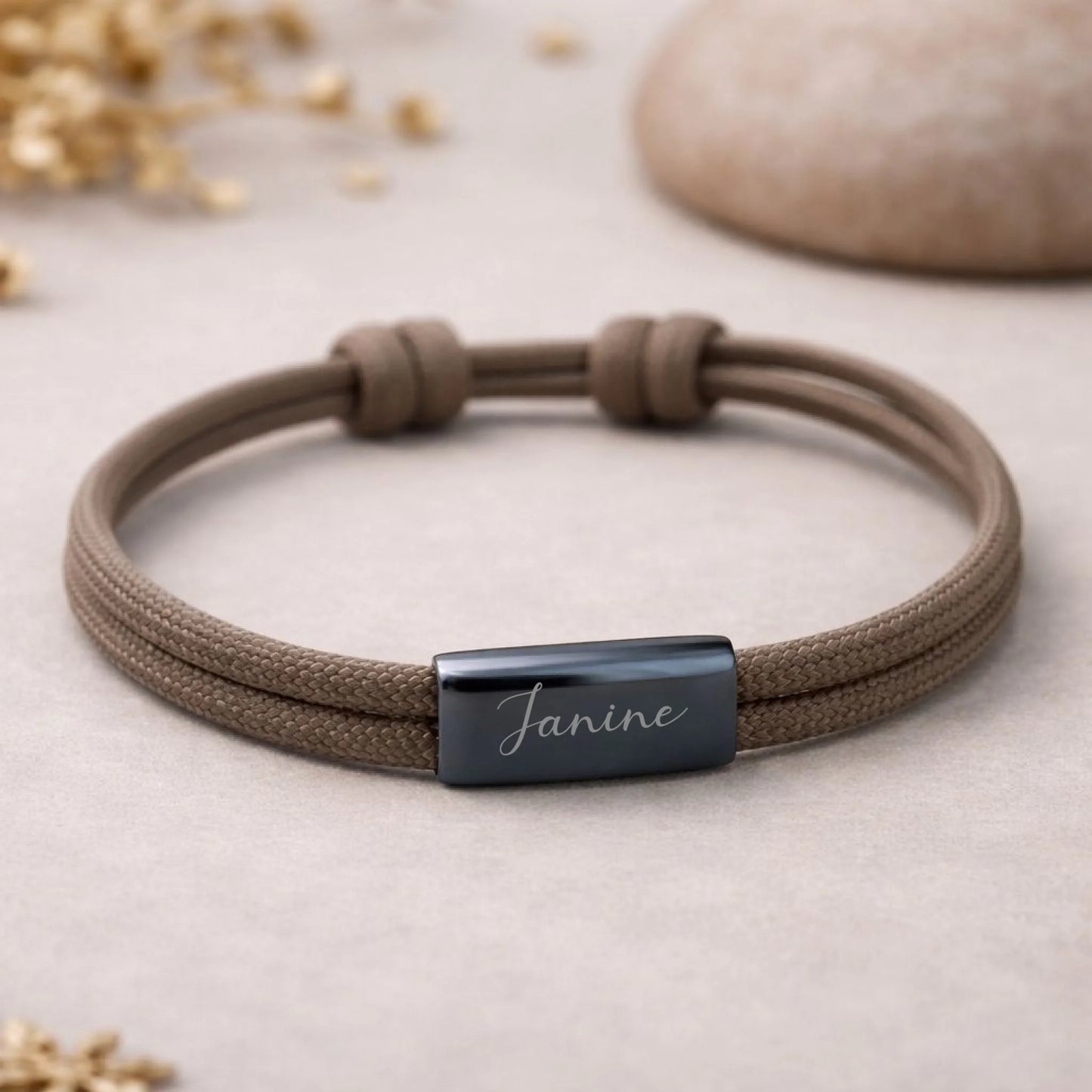 FamilySurprise-Armband-schwarz-braun