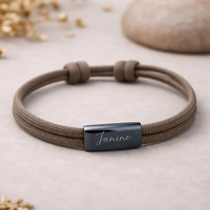 FamilySurprise-Armband-schwarz-braun
