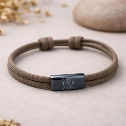 FamilySurprise-Armband-schwarz-braun