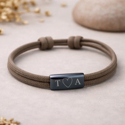 FamilySurprise-Armband-schwarz-braun
