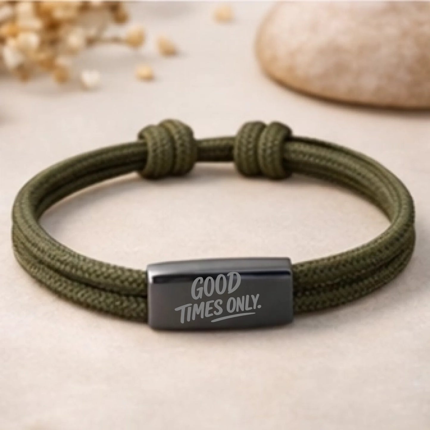 FamilySurprise-Armband-dunkelgrün