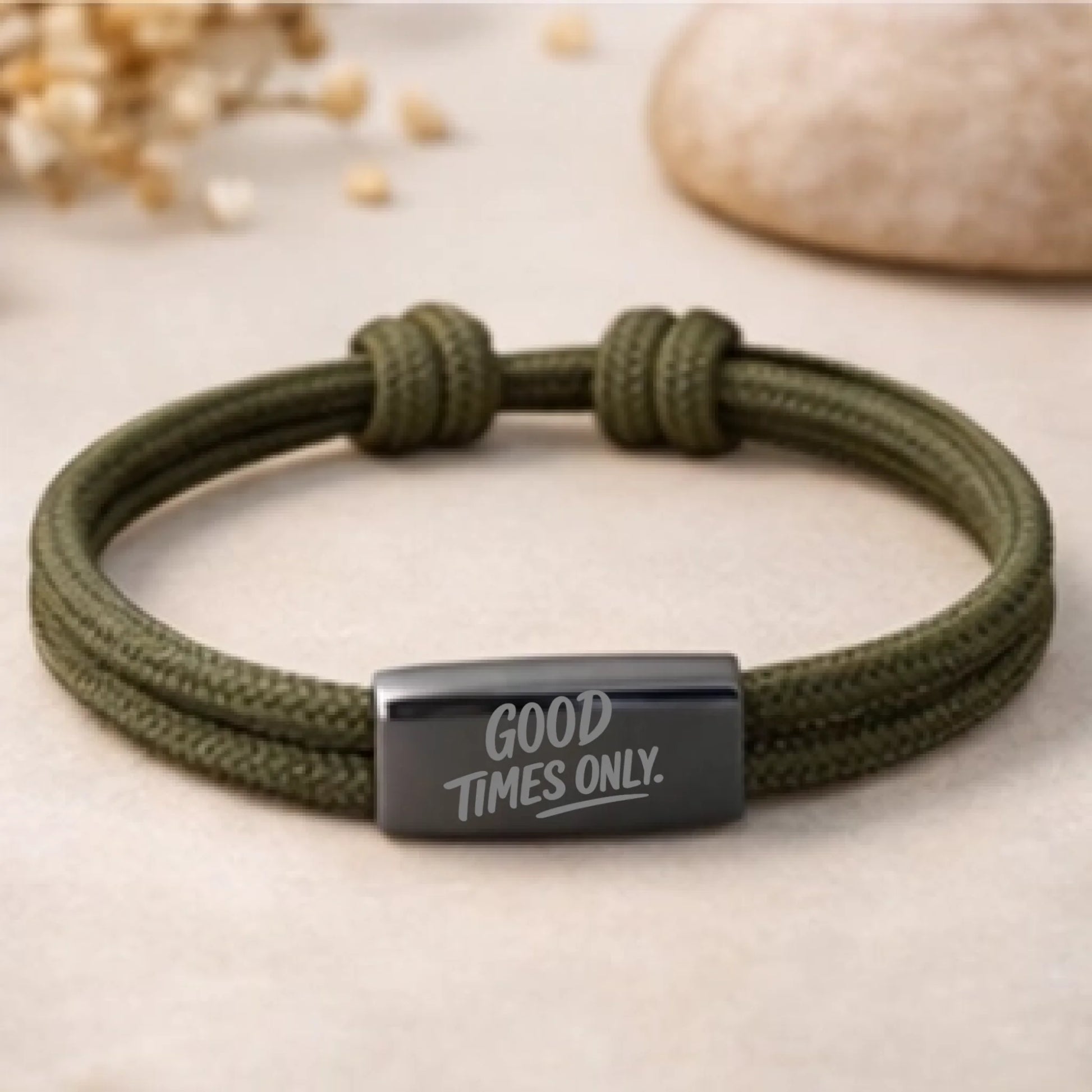 FamilySurprise-Armband-dunkelgrün