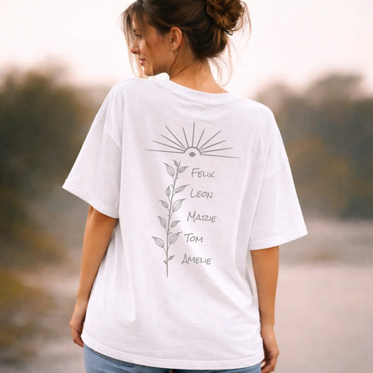 FamilySurprise-oversizeshirt-weiss