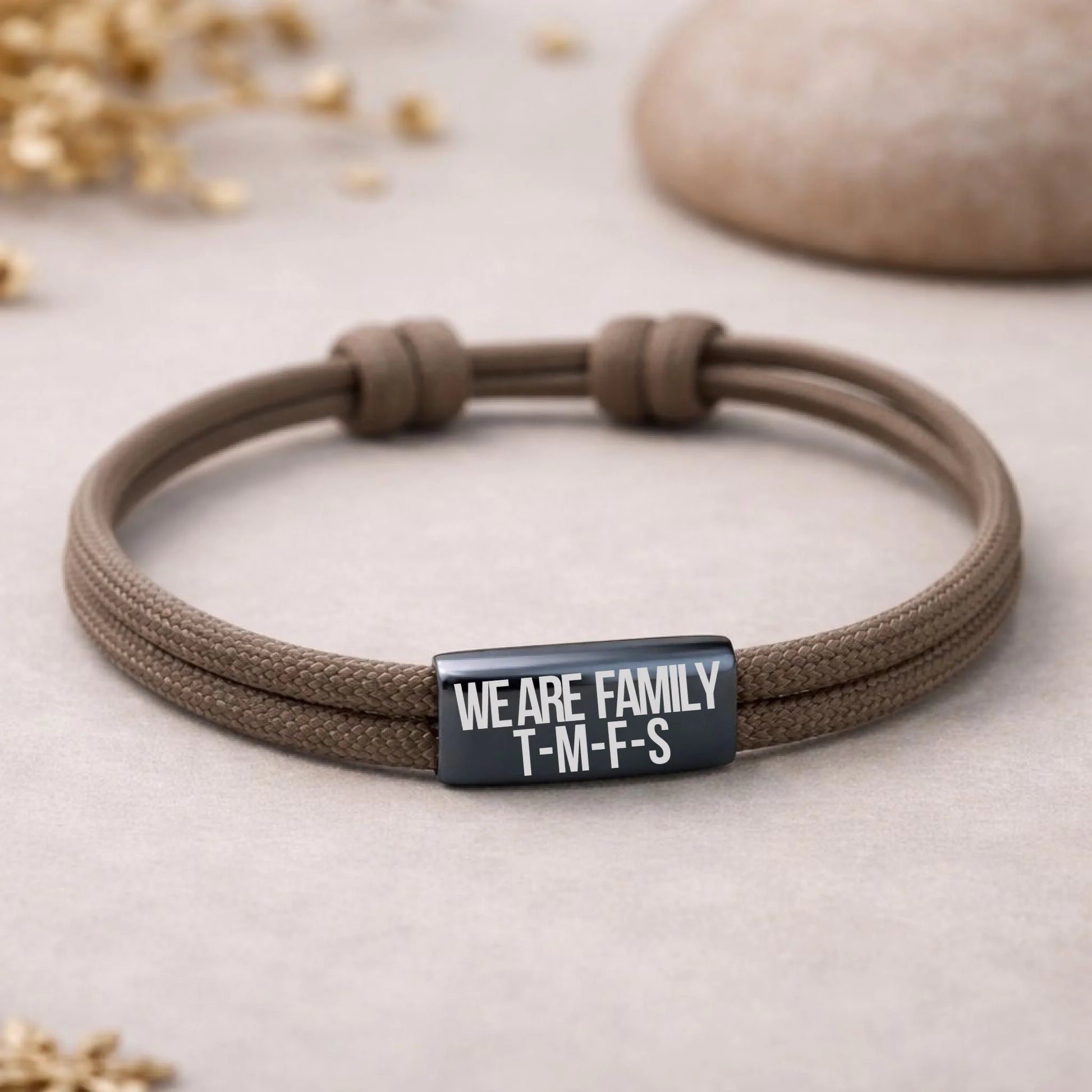 FamilySurprise-Armband-schwarz-braun