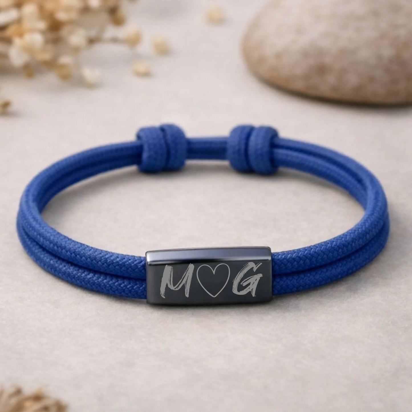 FamilySurprise-Armband-schwarz-blau