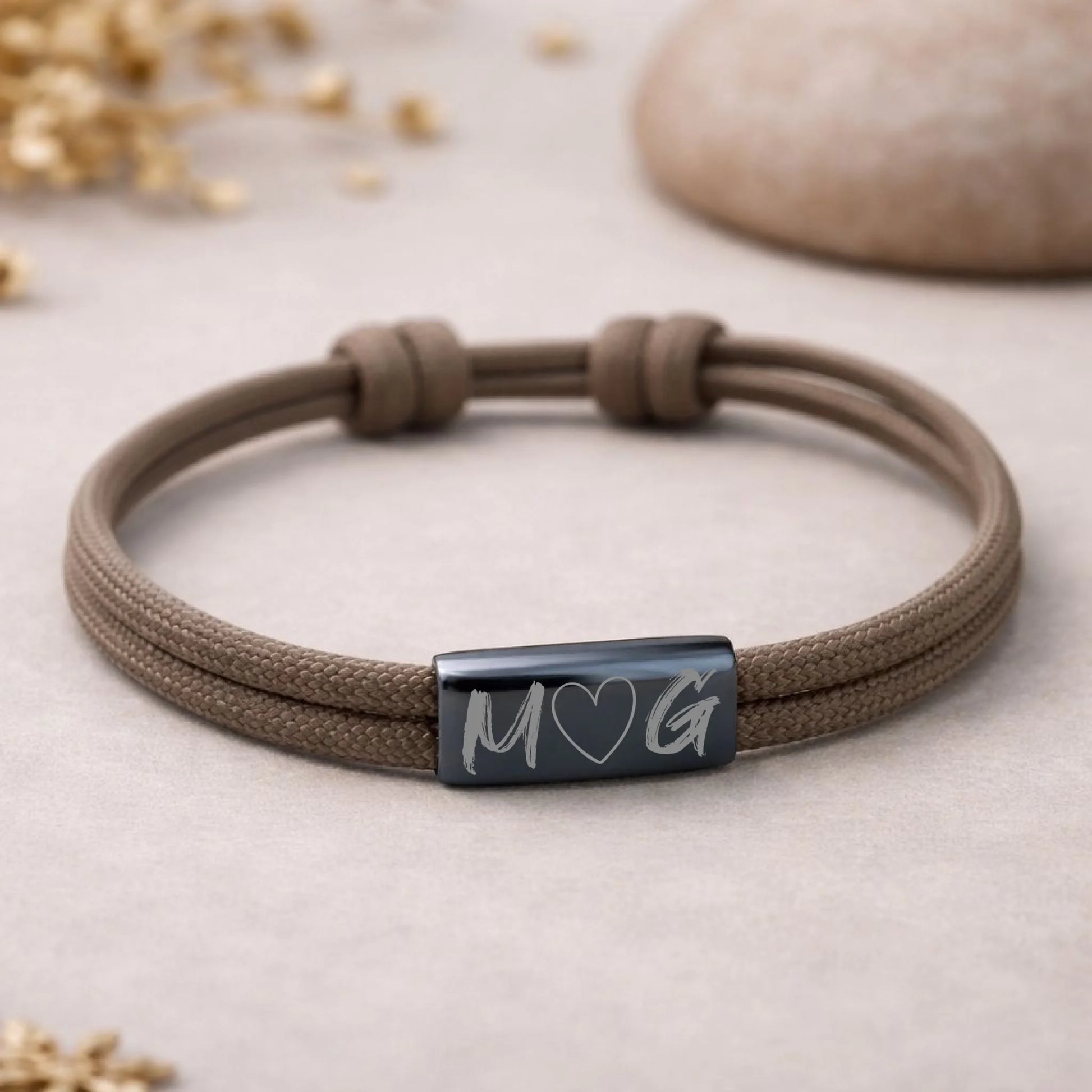 FamilySurprise-Armband-schwarz-braun