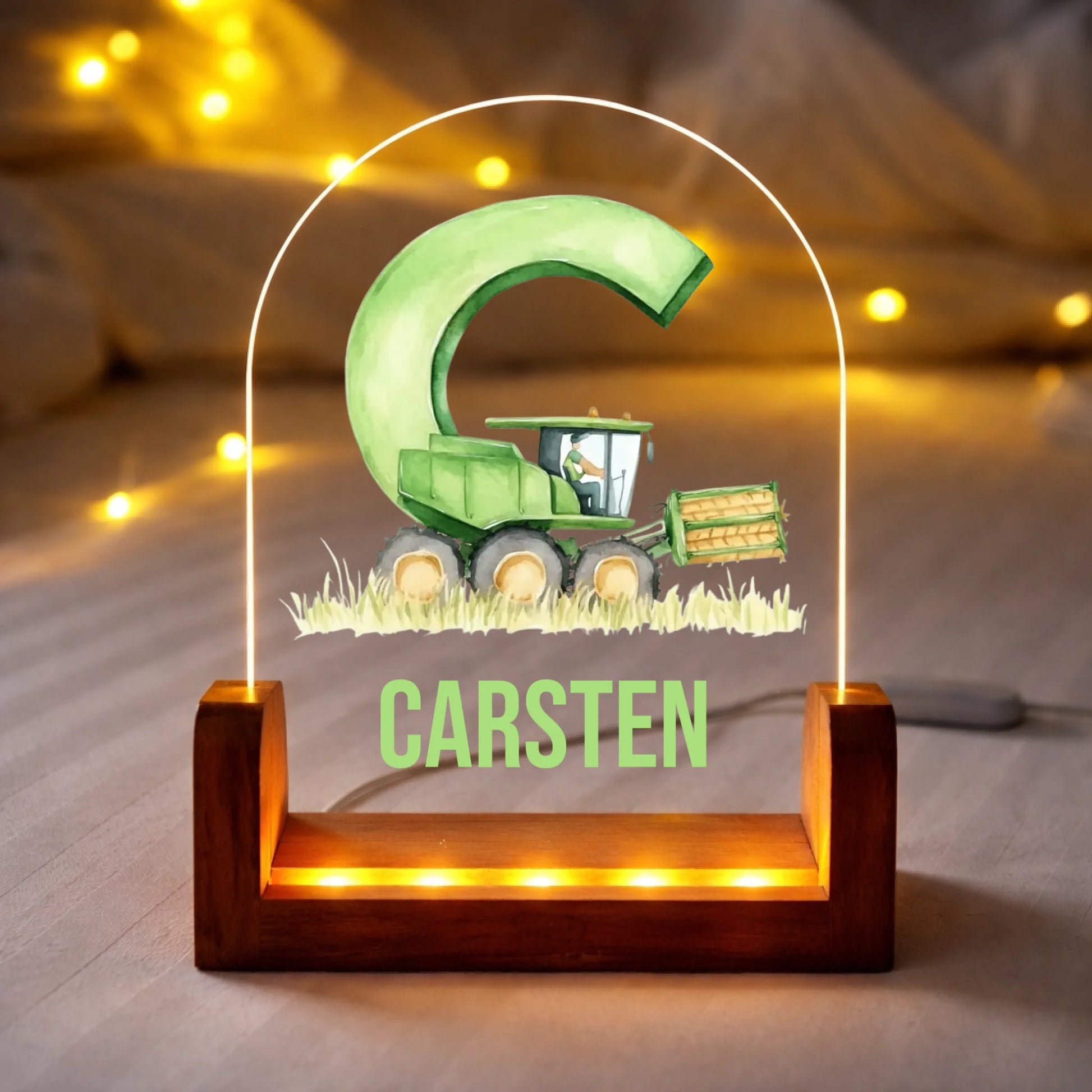 FamilySurprise LED Aufsteller rund