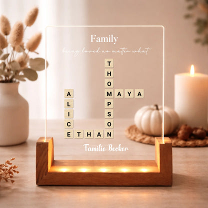 FamilySurprise LED Aufsteller Eckig 2