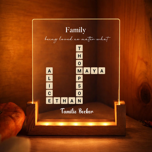 FamilySurprise LED Aufsteller Eckig 1