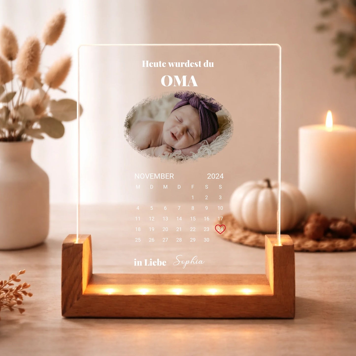 FamilySurprise LED Aufsteller Eckig 2