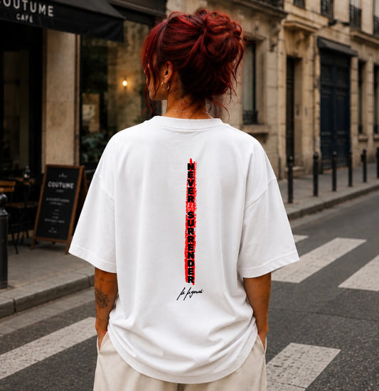 FamilySurprise-Oversized-shirt-gweißhinten