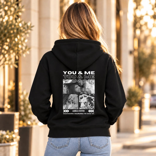 FamilySurprise-Hoodie_01_Schwarz_Frau_hinten