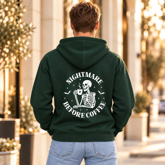 FamilySurprise-Hoodie_02_Dunkelgruen_Mann_hinten