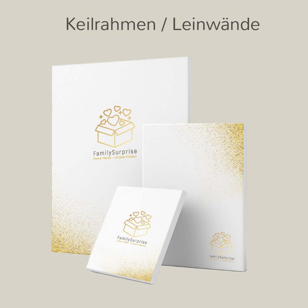 Keilrahmen oder Leinwände - Preise auf Anfrage mit hochwertigem Druck