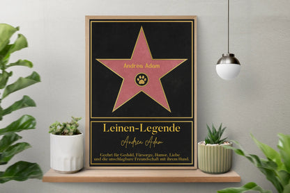 Familysurprise-poster-Leinen Legende Mockup